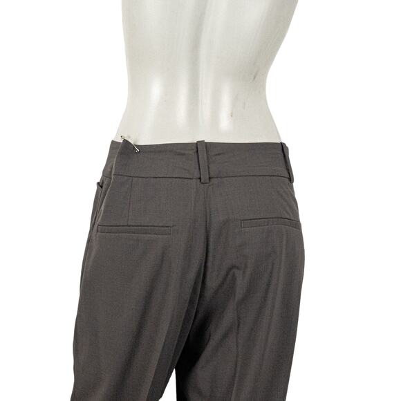 MM. LAFLEUR New York Crop Trouser Pants in Gray Wool Women's Size 6 - Picture 9 of 9